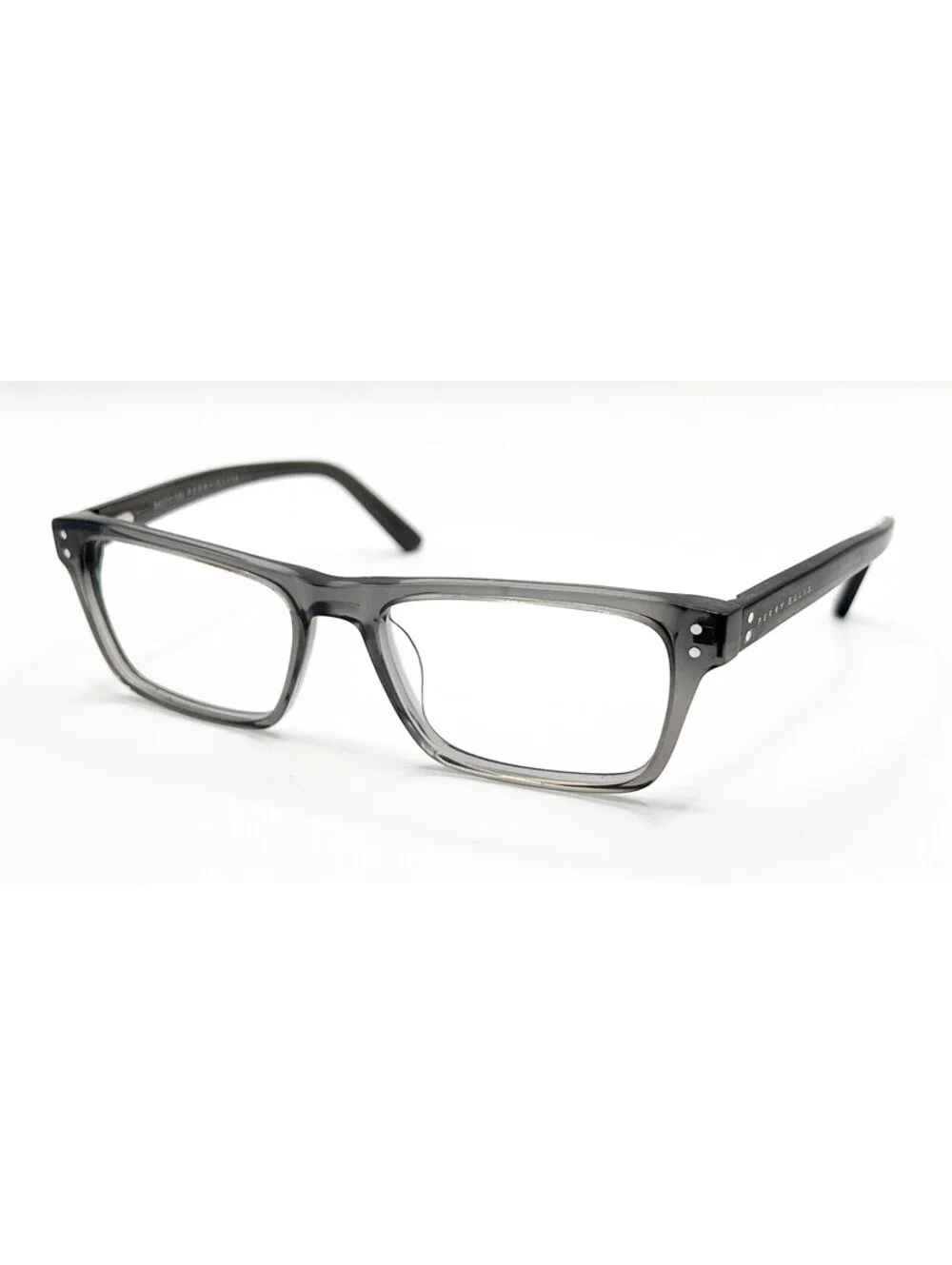 Perry Ellis Pe330-3 Crystal Gray Authentic Eyeglasses 54-17-140